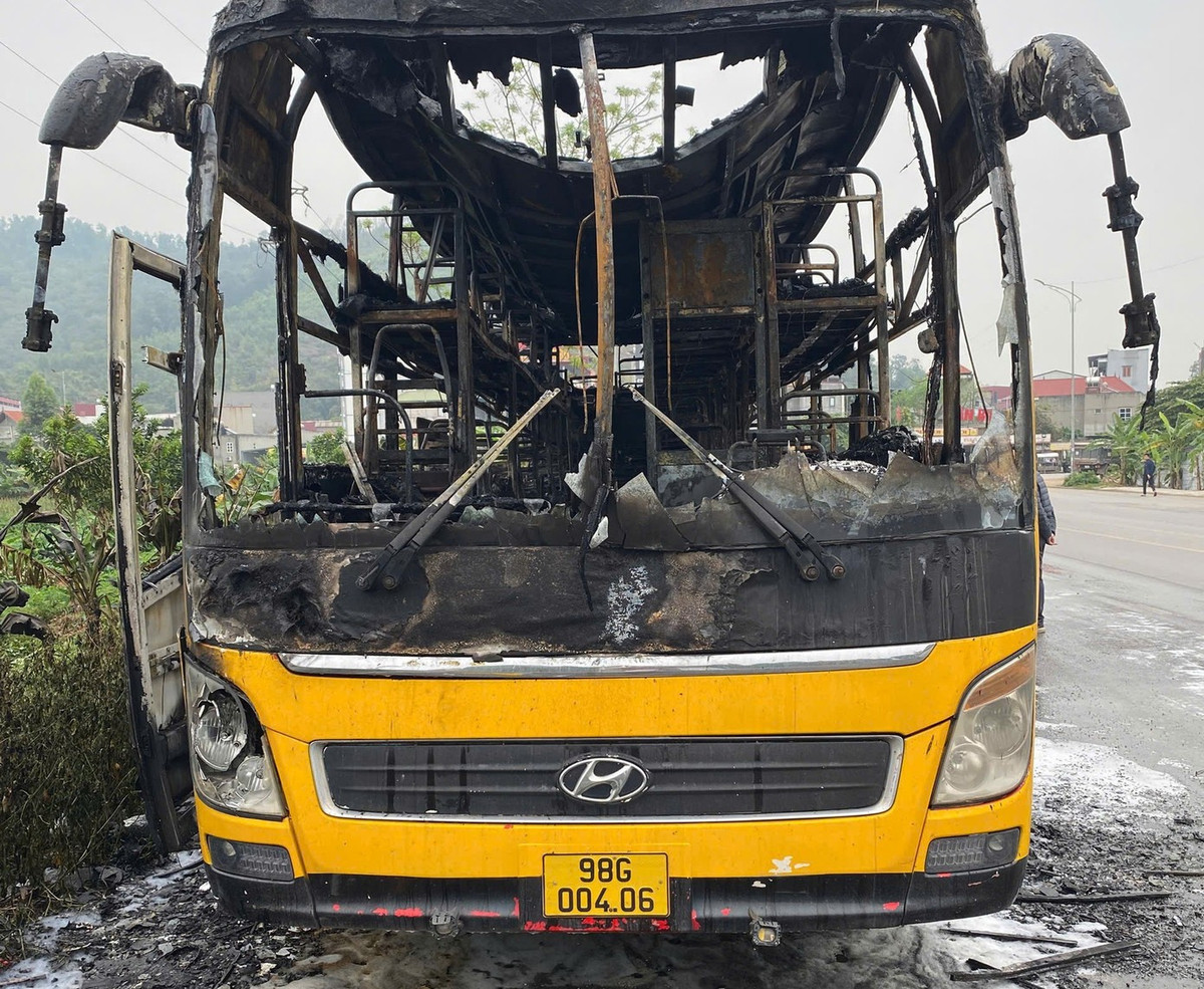 Hiện trường vụ cháy.