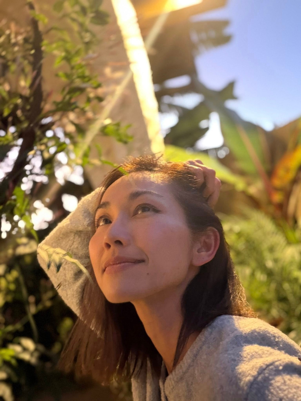 Sau đổ vỡ hôn nhân, diễn viên Kim Hiền chọn cách lui về căn nhà riêng tại Mỹ với khu vườn ngập tràn hoa lá. Ảnh: FB Kim Hien