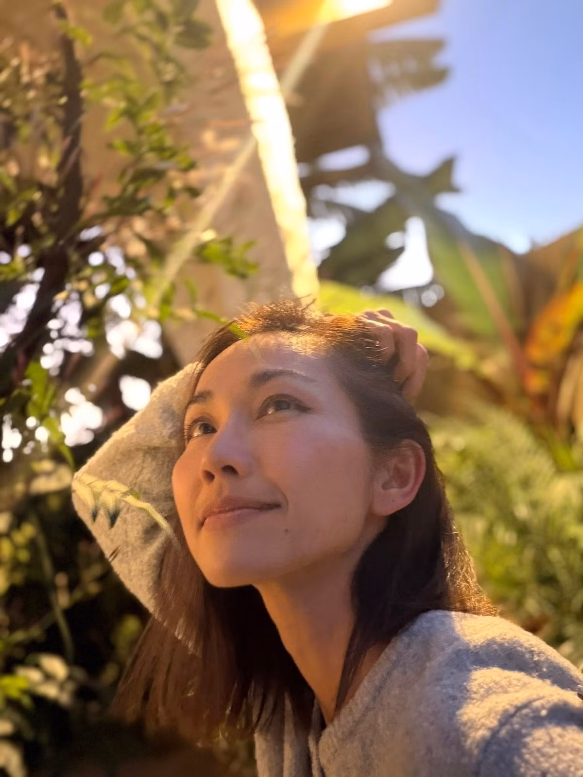 Sau đổ vỡ hôn nhân, diễn viên Kim Hiền chọn cách lui về căn nhà riêng tại Mỹ với khu vườn ngập tràn hoa lá. Ảnh: FB Kim Hien