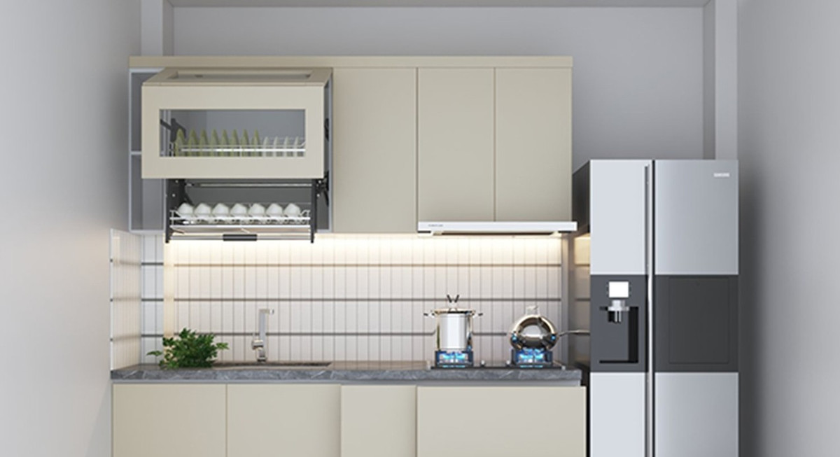 Nếu biết cách bố trí nhiều chức năng hài hòa trong cùng một khoảng diện tích, căn nhà dù nhỏ vẫn tiện dụng và thoải mái. Ảnh: NoithatThuanPhat