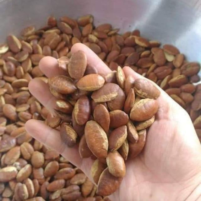 Vào dịp Tết, hạt kơ nia trở thành mặt hàng hút khách vì nhu cầu biếu tặng tăng cao. Ảnh: Facebook