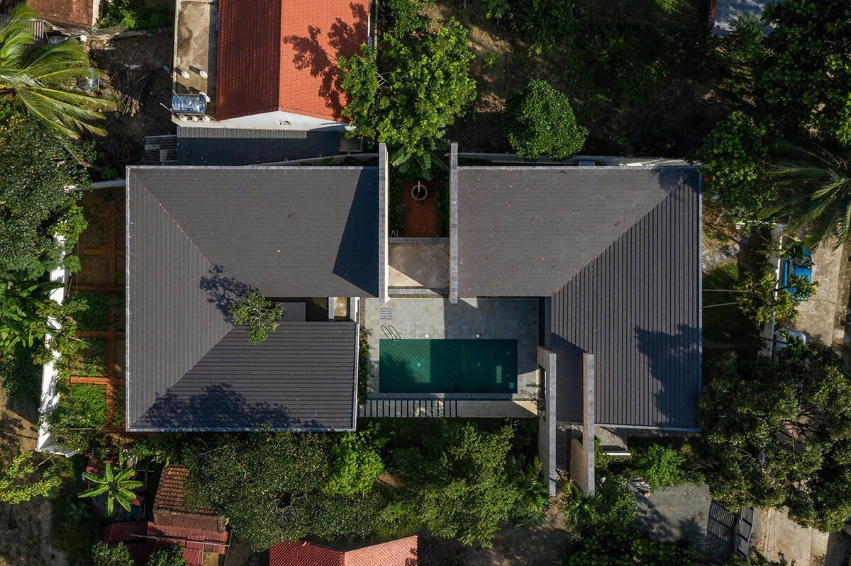 Tọa lạc tại Thanh Hóa, Thường Xuân Villa là một biệt thự vườn truyền thống với đặc trưng là ngôi nhà một tầng gần gũi với thiên nhiên. Ảnh: Chimnon Studio