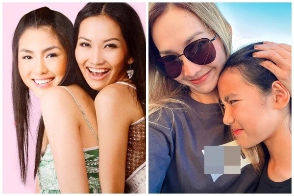 Kim Hiền thân với Tăng Thanh Hà, sống bình yên ở trời Tây