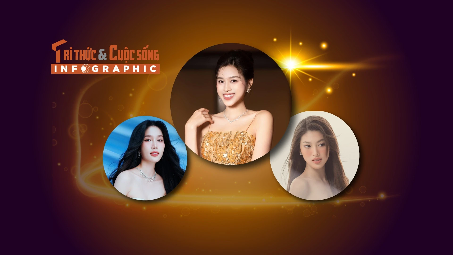 [INFOGRAPHIC] Top 3 Hoa hậu Việt Nam 2020 giờ ra sao?