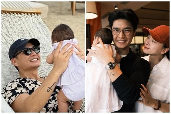 Huy Trần khoe cuộc sống làm bố bỉm sữa