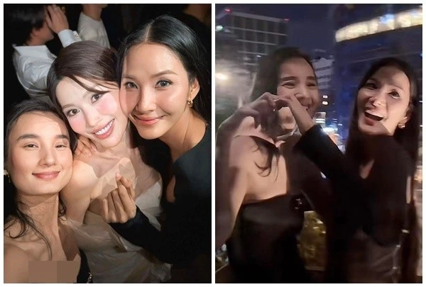 Hoàng Thùy - Lê Thúy chia sẻ về việc làm lành khi dự đám cưới Quỳnh Châu