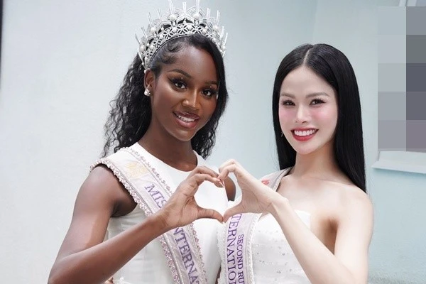 Mối quan hệ giữa Hà Tâm Như - Hoa hậu Chuyển giới Quốc tế 2025 Midori Monet