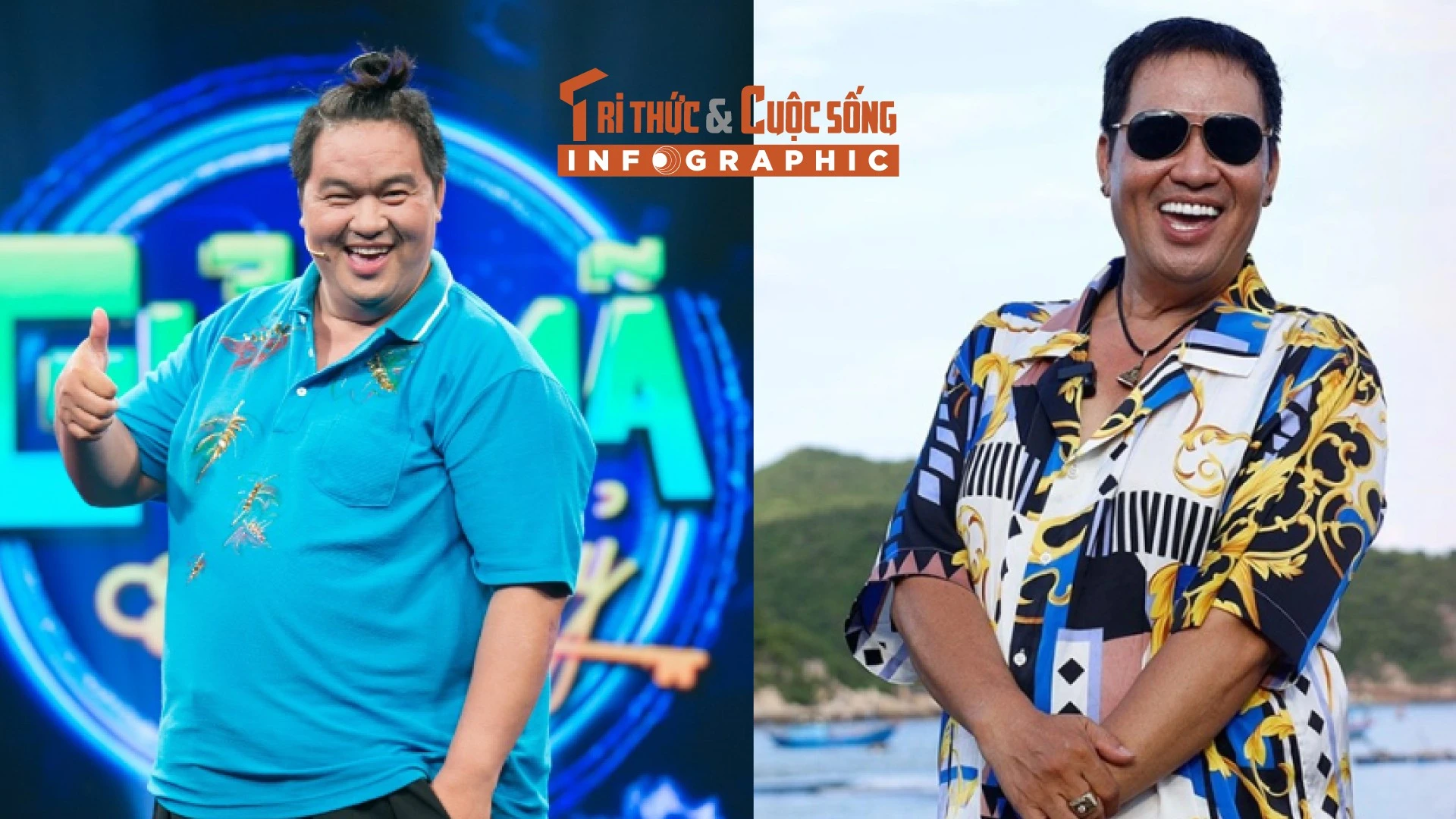 [INFOGRAPHIC] Hoàng Mập cùng nhiều sao Việt giảm cân ngoạn mục