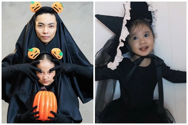 Nhóc tì nhà sao Việt đáng yêu khi hóa trang dịp Halloween