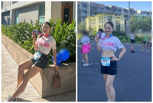 Lan Phương khoe cơ bụng săn chắc sau 2 lần sinh nở