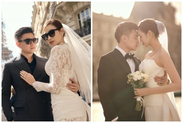 Hoa hậu Đỗ Thị Hà nhắc đến chồng khi khoe ảnh cưới tại châu Âu