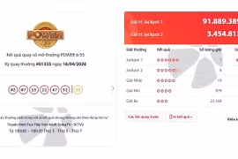 Vietlott tái lập kỷ lục: Vé số gần 92 tỷ đồng có người trúng thưởng