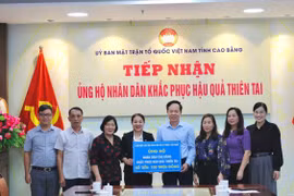 VUSTA hỗ trợ đồng bào ảnh hưởng bởi thiên tai tại Cao Bằng