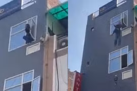 Cô gái nhảy từ tầng 4 sau khi mâu thuẫn với bạn trai