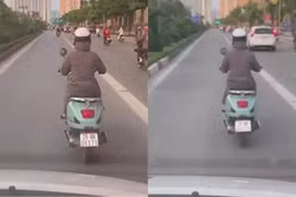 Người phụ nữ ngoan cố, không chịu nhường đường xe cấp cứu