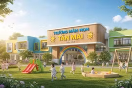 Công ty Thành Kiên trúng gói thầu thiết bị Trường Mầm non Tân Mai