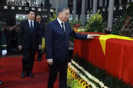 Ban chấp hành Trung ương Đảng viếng nguyên Chủ tịch nước Trần Đức Lương