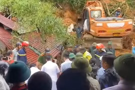 Hiện trường vụ sạt lở đất khiến 1 người tử vong tại Sa Pa