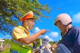 Xác minh clip cán bộ CSGT phát ngôn thiếu chuẩn mực với dân 