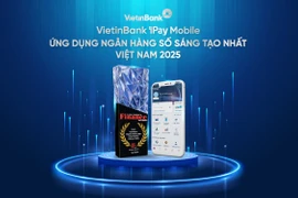 VietinBank iPay Mobile nhận giải thưởng“Ứng dụng Ngân hàng số sáng tạo 2025''