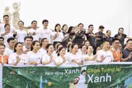 Hàng nghìn người hưởng ứng “Hành động Xanh - Chọn tương lai Xanh”