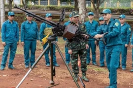 Công ty TNHH MTV Cao su Chư Prông xây dựng lực lượng dân quân tự vệ vững mạnh