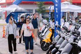 Đổi xe máy xăng, nhận ngay xe điện, khách hàng thích thú: Nhanh - Gọn - Sướng