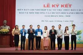 Quỹ Vì tương lai xanh cùng Đoàn Thanh niên Bộ Nông nghiệp & Môi trường chung tay thúc đẩy sáng kiến xanh