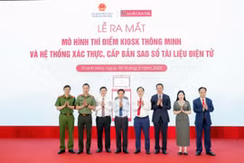 Agribank đồng hành cùng tỉnh Thanh Hoá triển khai mô hình Kiosk hành chính công thông minh 