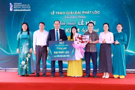 Khách hàng may mắn “đón lộc” hơn 686 triệu đồng từ BIDV