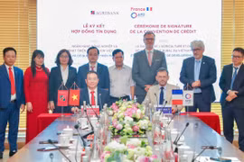 Agribank ký kết Hợp đồng tín dụng Hạn mức tài chính khí hậu với Cơ quan Phát triển Pháp