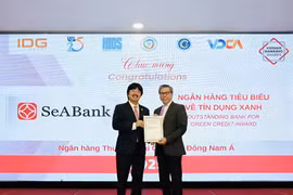 SeABank khẳng định dấu ấn với 2 giải thưởng Ngân hàng Việt Nam tiêu biểu