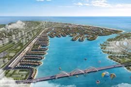 Kiến trúc Indochine Hội An tại “Quận 3 phiên bản biển” của Vinhomes Cần Giờ