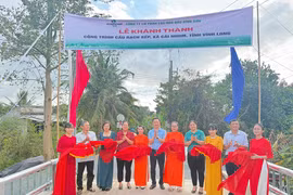 BSR khánh thành cầu giao thông nông thôn tại Vĩnh Long