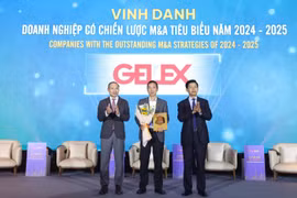 GELEX vinh dự là Doanh nghiệp có chiến lược M&A tiêu biểu 2024-2025