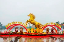 Loạt linh vật ngựa tuyệt đẹp của Phú Thọ dịp tết Bính Ngọ 2026