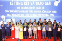Phú Thọ trao 74 giải sáng tạo kỹ thuật và 50 giải sáng tạo trẻ