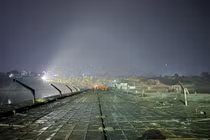 Hoàn thành cầu phao sông Lô, thông xe từ 6h ngày 16/2