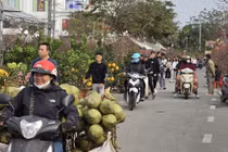 Chợ Tết Thanh niên Phú Thọ nhộn nhịp trở lại sau mưa rét