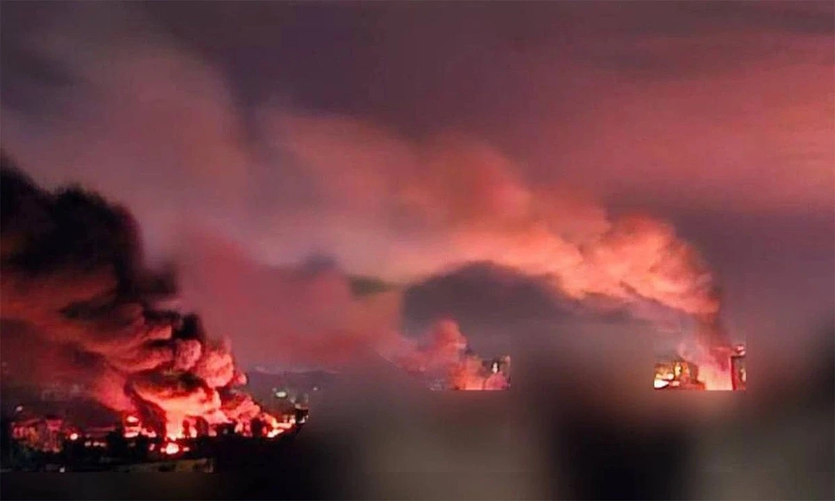 Nga thẳng tay đáp trả, Kiev sáng rực giữa đêm tối