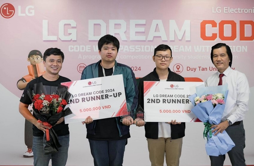Sinh viên Đại học Bách khoa Đà Nẵng giành giải LG Dream Code 2024 | Báo ...