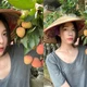 Hot girl viral với loạt ảnh thôn nữ bên vườn vải chín mọng