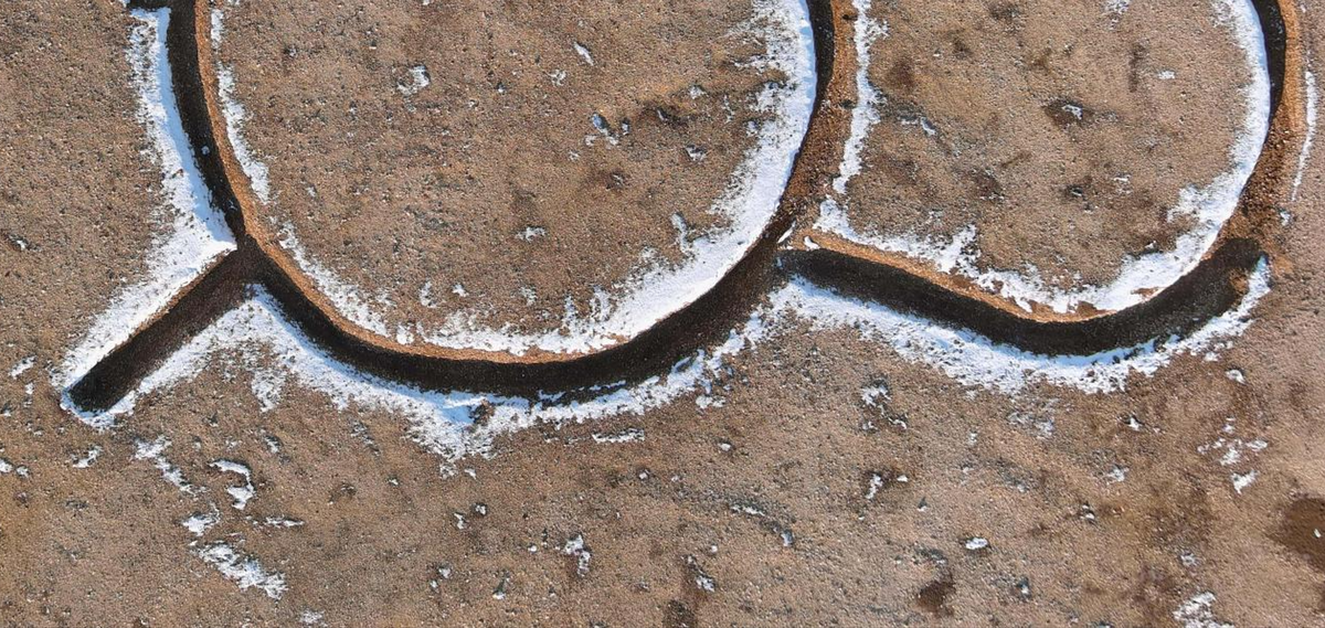 Nhóm nghiên cứu tin rằng, cả ba công trình đều có liên quan với nhau về bố cục và thời gian xây dựng. Ảnh: @Viện Nghiên cứu Khảo cổ học Dự phòng Quốc gia Pháp.