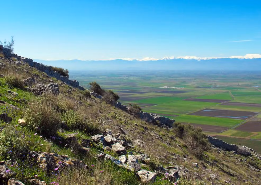 Một nhóm các nhà khảo cổ học quốc tế đến từ Thụy Điển, Hy Lạp và Vương quốc Anh đã bất ngờ khám phá tàn tích của một thành phố cổ chưa từng được biết đến tại làng Vlochos, thành phố Palamas, miền Trung Hy Lạp. Ảnh: @Robin Rönnlund.