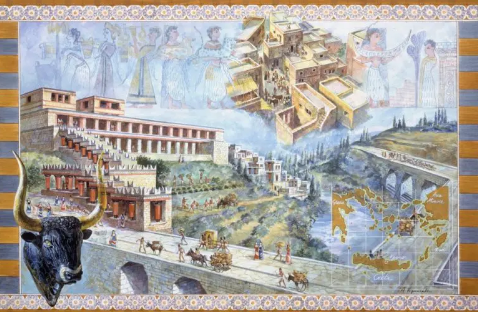 Minoan là một nền văn hóa Thời Kỳ Đồ Đồng tập trung trên đảo Crete. Ảnh: @Bộ Văn hóa Hy Lạp.