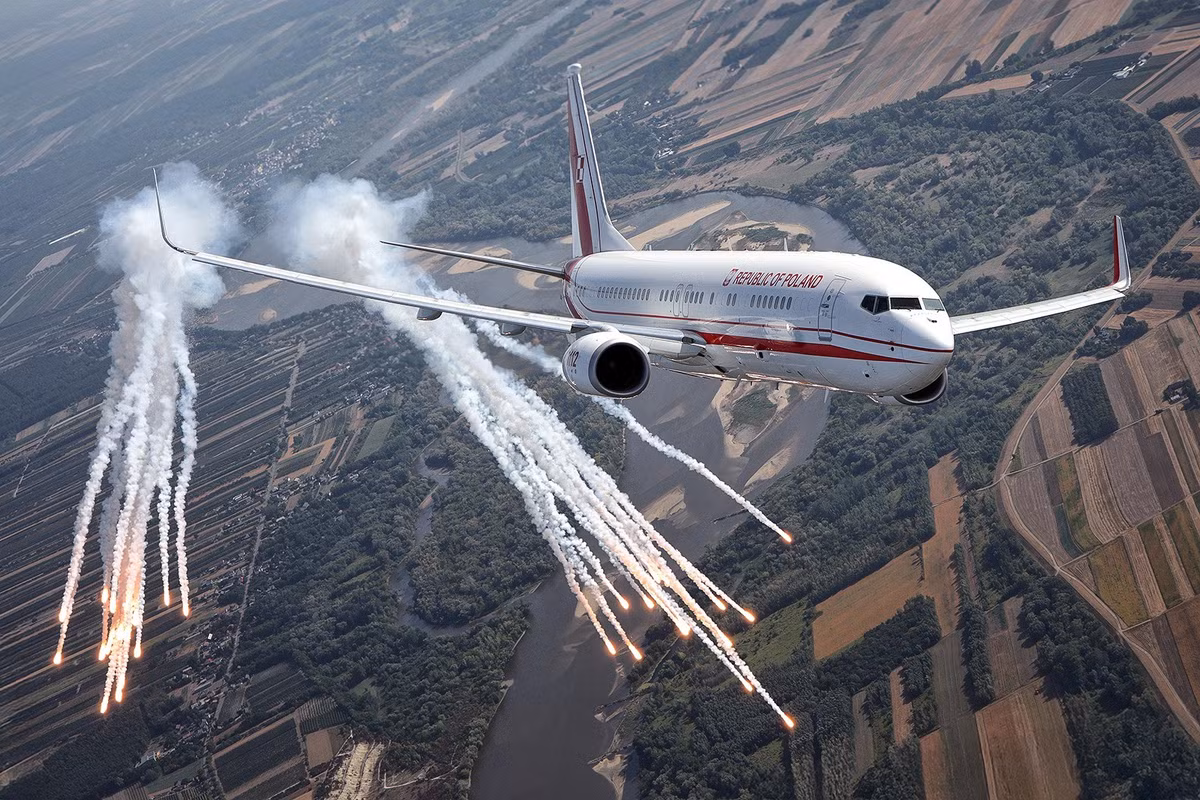 Chiếc Boeing 737 trong sự kiện lần này là một máy bay BBJ2 (Boeing Business Jet 2) mang số hiệu 0112, gia nhập phi đội vào năm 2021 như một phần trong kế hoạch hiện đại hóa lực lượng vận tải hàng không quân sự, thay thế cho các dòng Tupolev Tu-154M và Yakovlev Yak-40 có nguồn gốc Liên Xô.