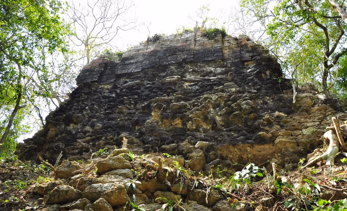 Những cuộc thám hiểm thăm dò, phân tích khảo cổ chuyên sâu hơn cho thấy, thành phố cổ Tamchén này thuộc niên đại khoảng năm 600- đến năm 1000 Sau Công Nguyên, giai đoạn này chứng kiến ​​thời kỳ đỉnh cao của một thế lực thống trị khu vực tên là vương quốc Calakmul. Ảnh: @Viện Hàn lâm Khoa học và Nghệ thuật Slovenia.