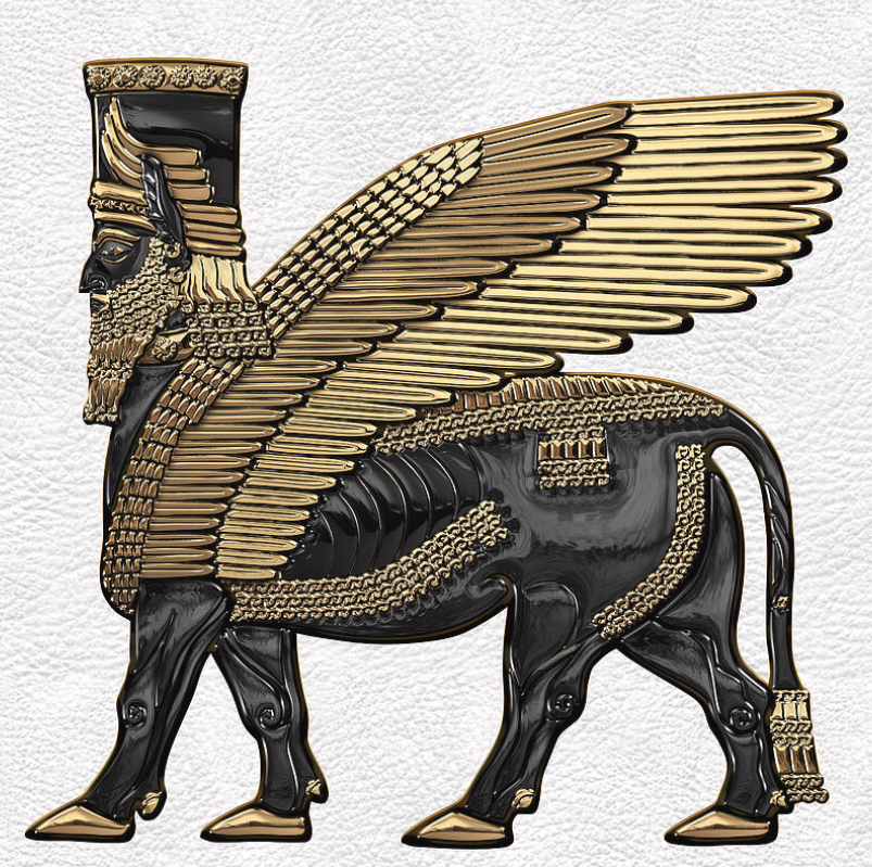 Những bức tượng uy nghiêm này tượng trưng cho sự bảo vệ thiêng liêng, được thiết kế để xua đuổi tà ma và làm khiếp sợ những kẻ xâm nhập. Ảnh: @Bảo tàng Viện Nghiên cứu Phương Đông thuộc Đại học Chicago.