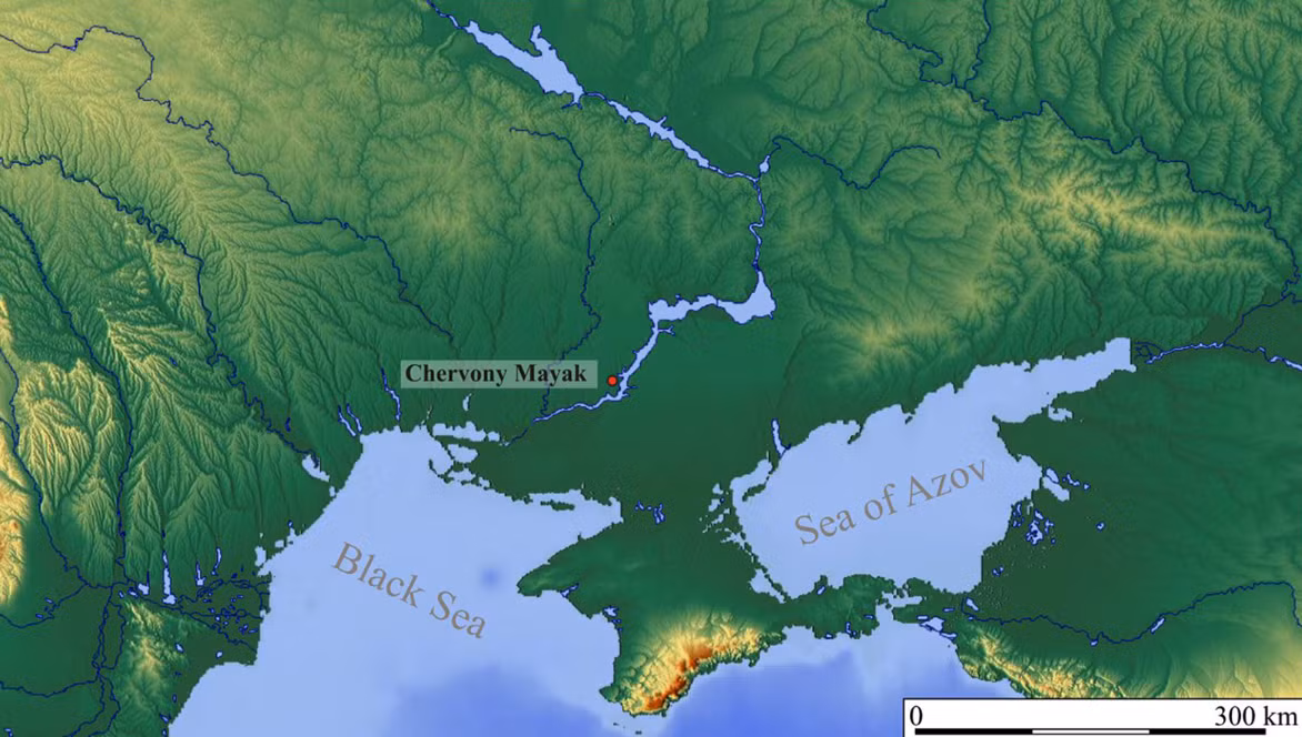 Nghĩa trang này được O.V. Bodianski phát hiện và khai quật lần đầu tiên vào năm 1975, sau đó được E.A. Symonovich (1976–1977), O.O. Gei (1986–1988) và một nhóm nghiên cứu từ Viện Khảo cổ học thuộc Viện Hàn lâm Khoa học Quốc gia Ukraine dưới sự lãnh đạo của O.V. Symonenko thực hiện. Ảnh: @Viện Khảo cổ học Kyiv.