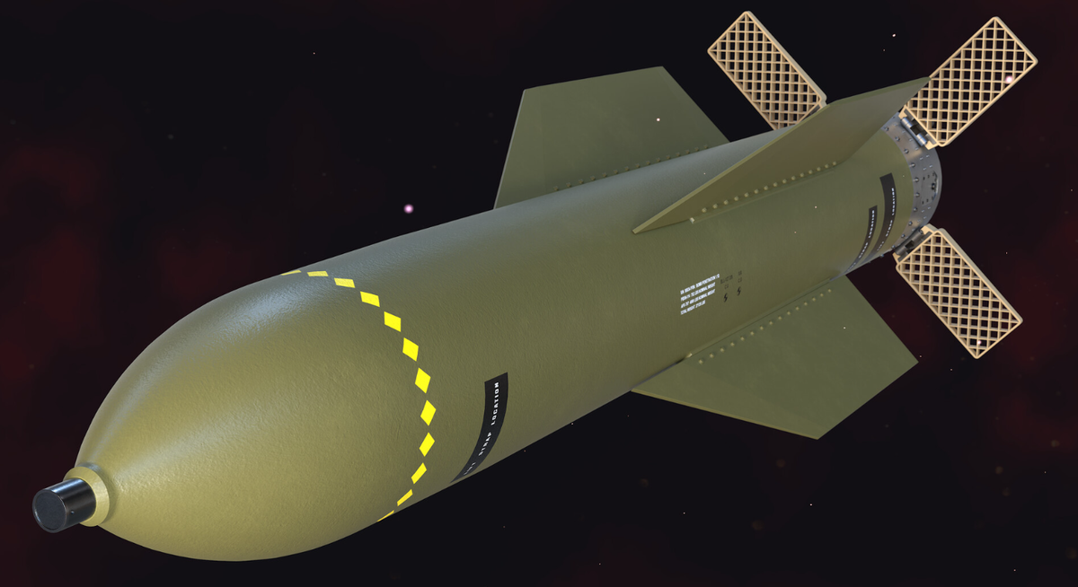 Việc thả một vũ khí nặng gần 13.607 kg của bom GBU-57 Massive Ordnance Penetrators (MOP) ra khỏi phía sau của chiếc máy bay C-130 chắc chắn sẽ là một điều đáng chú ý, bởi trong thực tế thì bom GBU-43 Mother Of All Bombs (MOAB) nhẹ hơn gần một phần ba so với bom GBU-57 Massive Ordnance Penetrators (MOP). Ảnh: @ Newsweek.